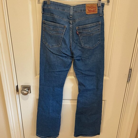 Levi's 726 Flare Split Hem Jeans - Picture 2 of 5
